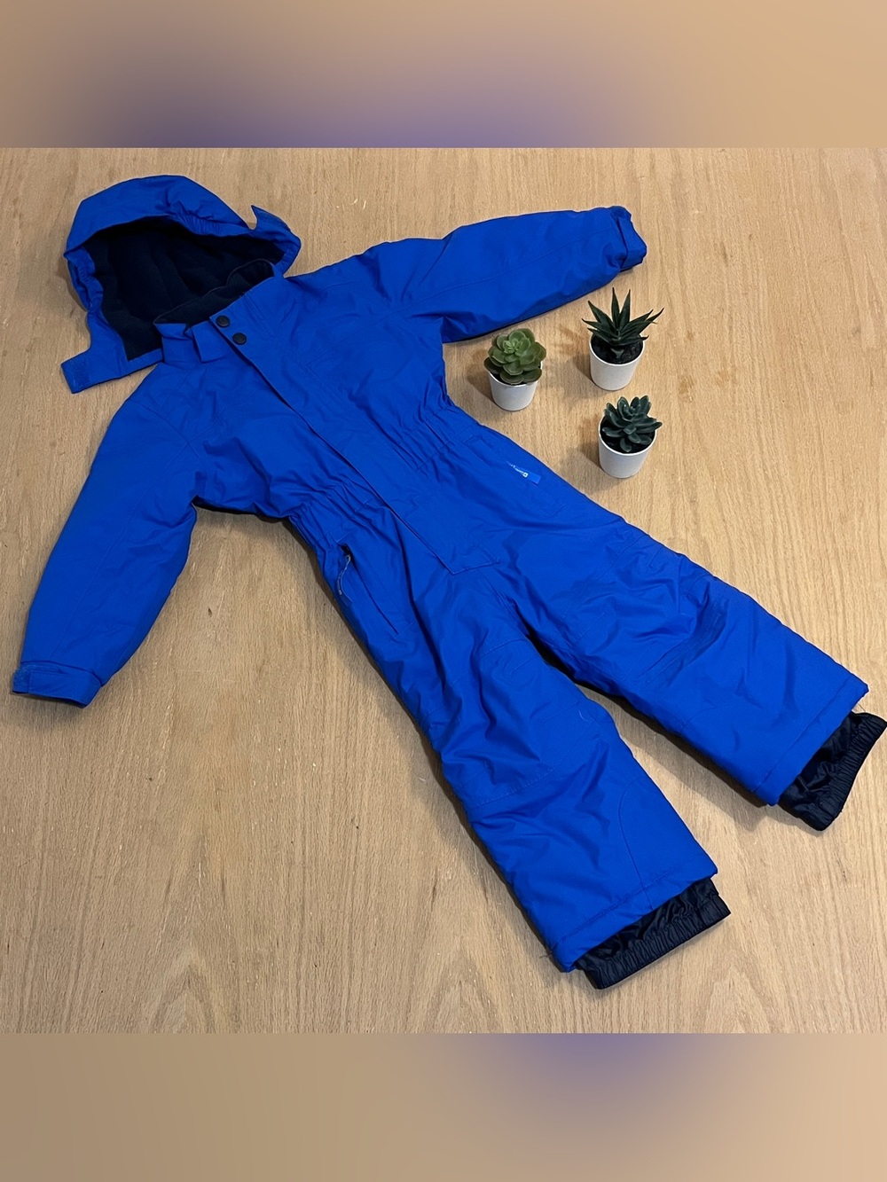 Mountain Warehouse Cloud One Piece Waterproof Snowsuit in Blue
